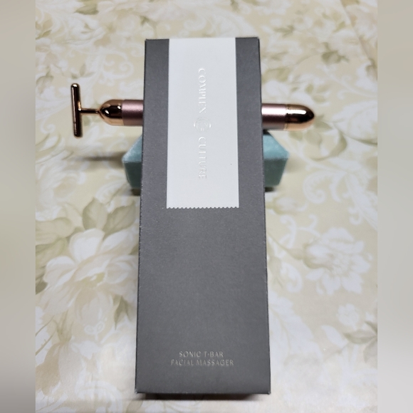 Complex Culture Sonic T-Bar Facial Massager, NIB - Picture 2 of 6